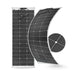 Custom Marine | 155 Watt Shade Tolerant Flexible Solar Panel - Sunpower A+ Grade 24.4% Efficient Cells