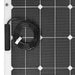 Custom Marine | 165 Watt Walkable Semi Rigid Solar Panel - Sunpower A+ Grade 24.4% Efficient Cells