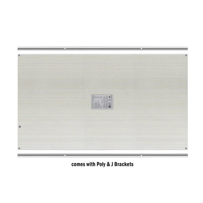 Custom Marine | 165 Watt Walkable Semi Rigid Solar Panel - Sunpower A+ Grade 24.4% Efficient Cells
