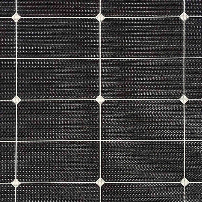 Custom Marine | 165 Watt Walkable Semi-Rigid Solar Panel - Carbon Fiber Series - Sunpower A+ Grade 24.4% Efficient Cells