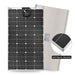 Custom Marine | 165 Watt Walkable Semi Rigid Solar Panel - Sunpower A+ Grade 24.4% Efficient Cells