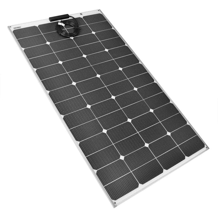 Custom Marine | 165 Watt Walkable Semi Rigid Solar Panel - Sunpower A+ Grade 24.4% Efficient Cells