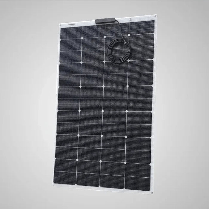 Custom Marine | 165 Watt Walkable Semi Rigid Solar Panel - Sunpower A+ Grade 24.4% Efficient Cells - 166 Cell