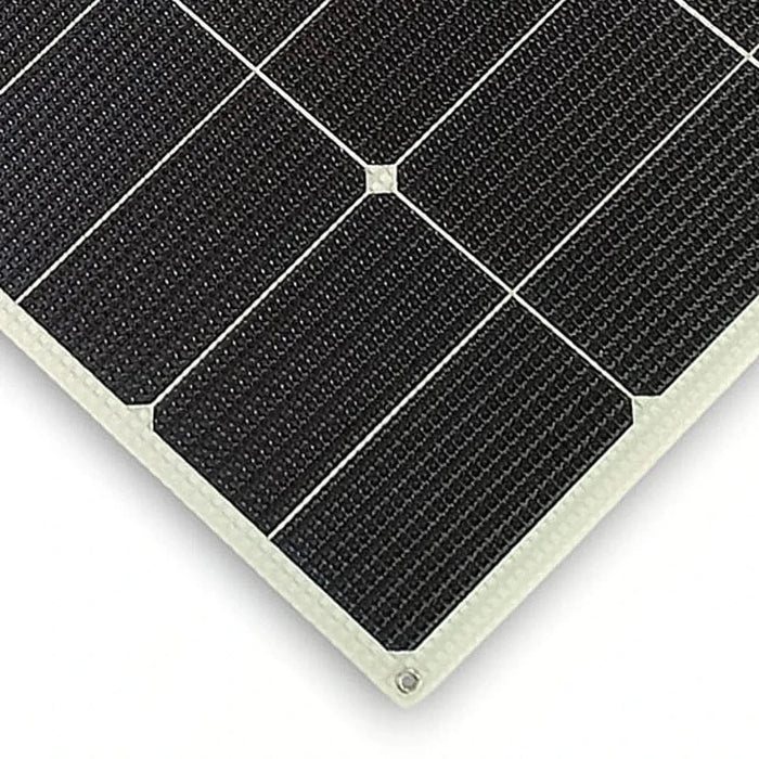 Custom Marine | 165 Watt Walkable Semi-Rigid Solar Panel - Carbon Fiber Series - Sunpower A+ Grade 24.4% Efficient Cells