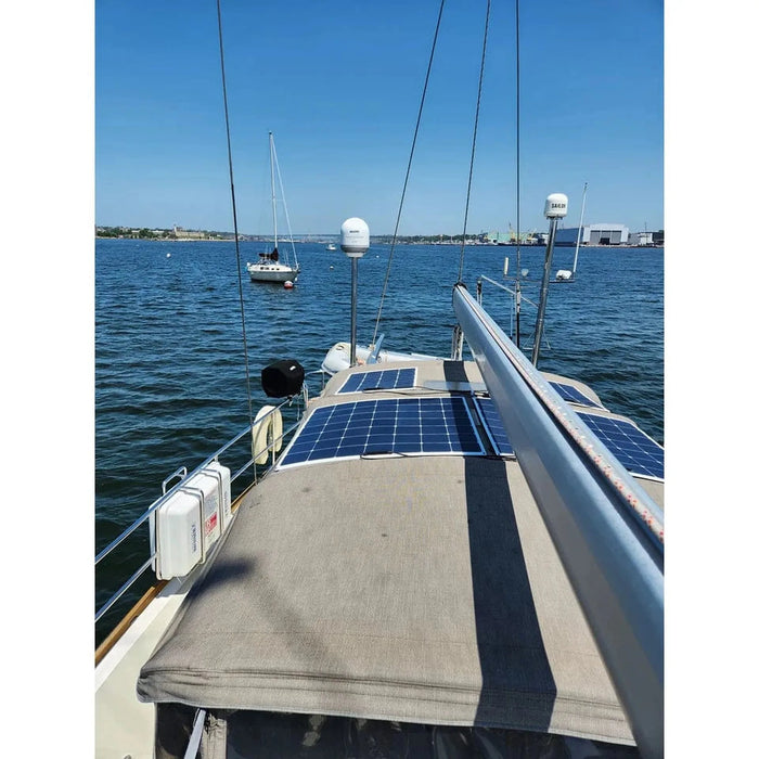 Custom Marine | 180 Watt Flexible Marine Solar Panel - Sunpower A+ Grade 24.4% Efficient Cells