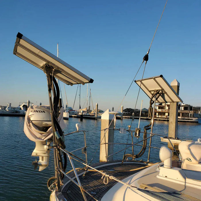 Custom Marine | 180 Watt Rigid Marine Solar Panel - Sunpower A+ Grade 24.4% Efficient Cells