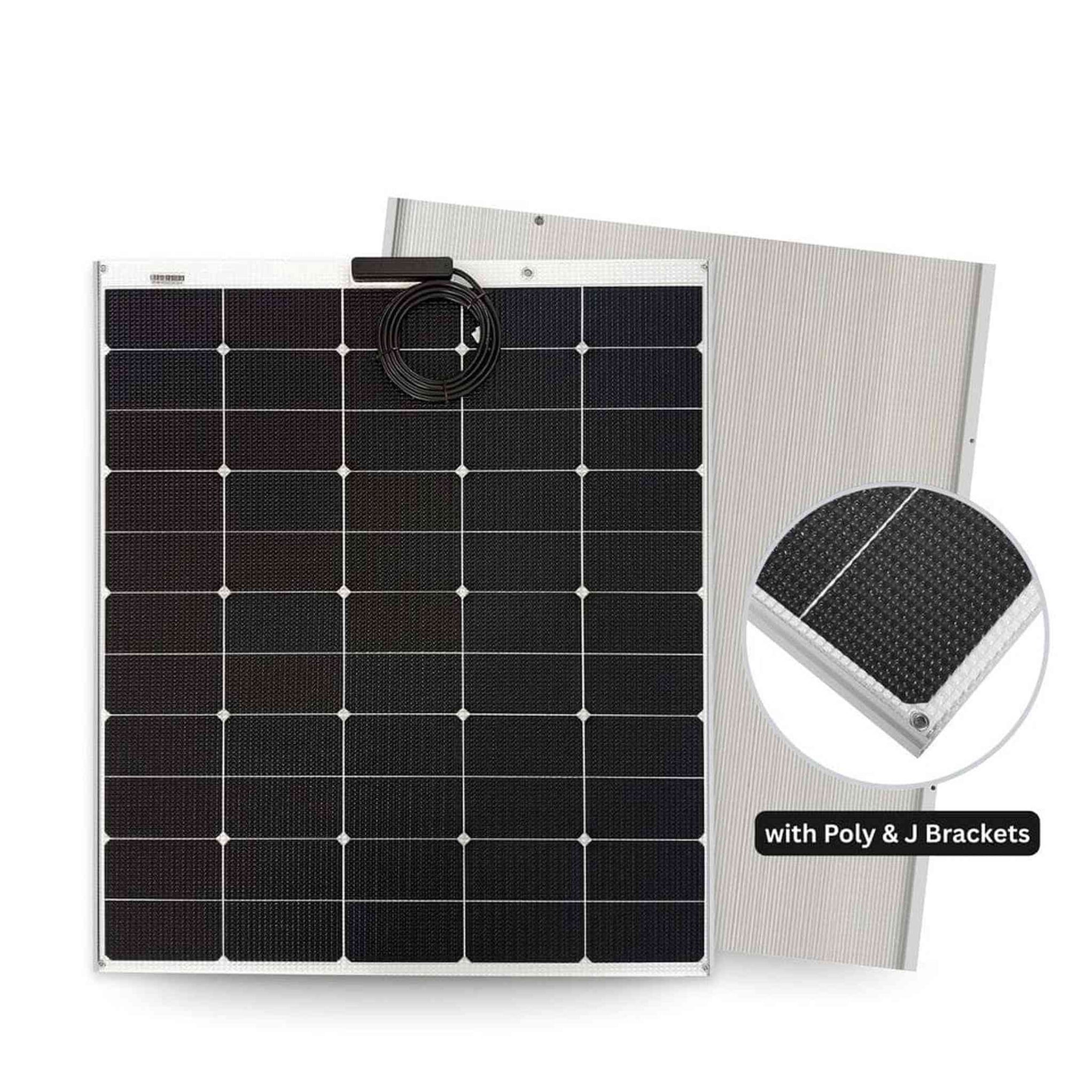 Custom Marine | 180 Watt Walkable Semi Rigid Solar Panel - Sunpower A+ ...