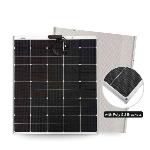 Custom Marine | 180 Watt Walkable Semi Rigid Solar Panel - Sunpower A+ Grade 24.4% Efficient Cells