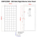 Custom Marine | 200 Watt Rigid Marine Solar Panel - Sunpower A+ Grade 24.4% Efficient Cells