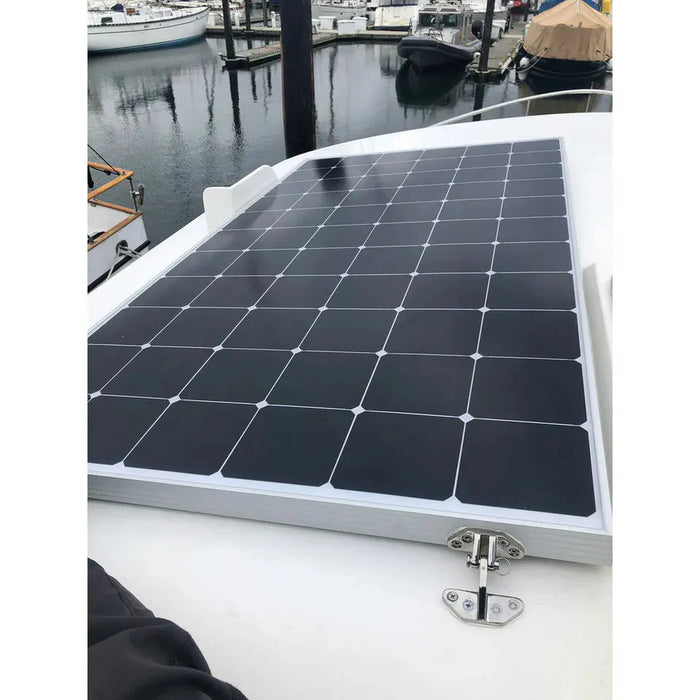 Custom Marine | 240 Watt Rigid Marine Solar Panel - Sunpower A+ Grade 24.4% Efficient Cells