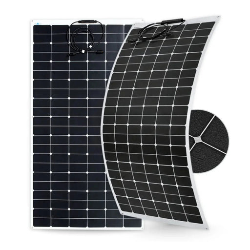 Custom Marine | 240 Watt Shade Tolerant Flexible Solar Panel - Sunpower A+ Grade 24.4% Efficient Cells