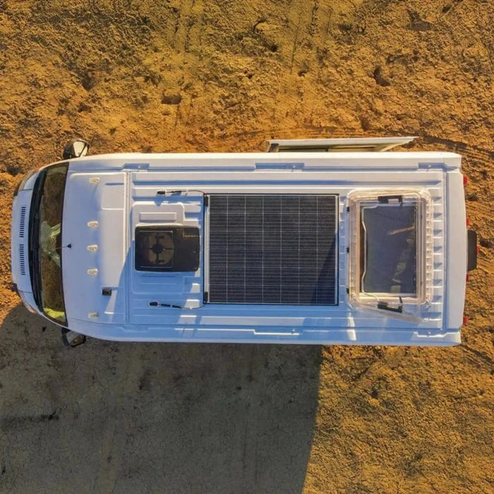 Custom Marine | 240 Watt Walkable Semi-Rigid Solar Panel - HJT Cells image 4