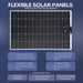 Custom Marine | 260 Watt Shade Tolerant Flexible Solar Panel - Sunpower A+ Grade 24.4% Efficient Cells