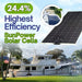 Custom Marine | 260 Watt Shade Tolerant Flexible Solar Panel - Sunpower A+ Grade 24.4% Efficient Cells