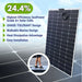 Custom Marine | 260 Watt Walkable Semi Rigid Shade Tolerant Solar Panel - Sunpower A+ Grade 24.4% Efficient Cells