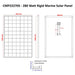 Custom Marine | 280 Watt Rigid Solar Panel - Sunpower A+ Grade 24.4% Efficient Cells