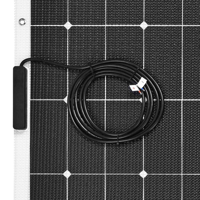 Custom Marine | 325 Watt Walkable Semi-Rigid Solar Panel - Carbon Fiber Series - Sunpower A+ Grade 24.4% Efficient Cells