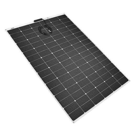 Custom Marine | 325 Watt Walkable Semi-Rigid Solar Panel - Carbon Fiber Series - Sunpower A+ Grade 24.4% Efficient Cells