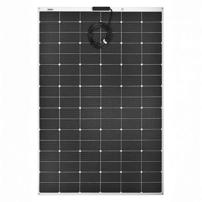Custom Marine | 325 Watt Walkable Semi-Rigid Solar Panel - Carbon Fiber Series - Sunpower A+ Grade 24.4% Efficient Cells