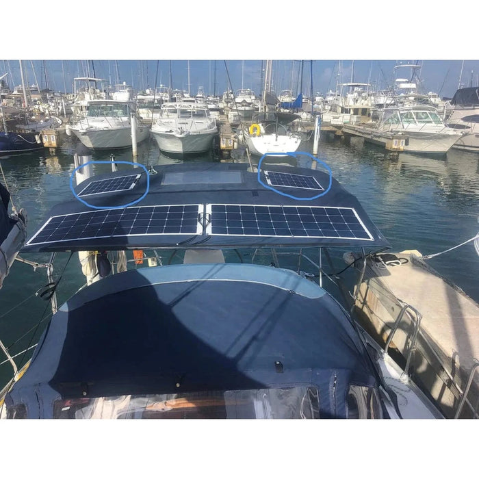 Custom Marine | 55 Watt Flexible Solar Panel - Sunpower A+ Grade 24.4% Efficient Cells