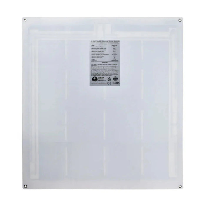 Custom Marine | 60 Watt Flexible Solar Panel - Sunpower A+ Grade 24% Efficient Cells