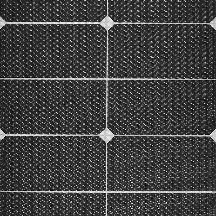 Custom Marine | 65 Watt Walkable Semi-Rigid Solar Panel with Polycarbonate & J-Mount Brackets - Sunpower A+ Grade 24.4% Efficient Cells