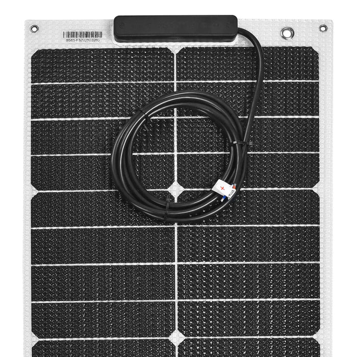 Custom Marine | 65 Watt Walkable Semi Rigid Solar Panel - Sunpower A+ Grade 24.4% Efficient Cells Copy