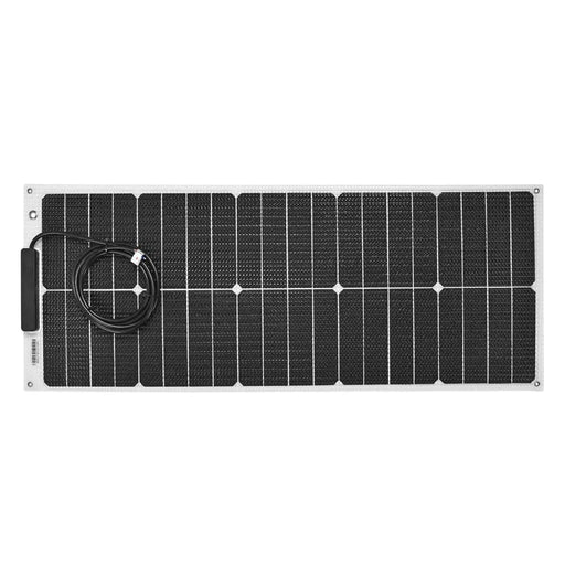 Custom Marine | 65 Watt Walkable Semi-Rigid Solar Panel - Carbon Fiber Series - Sunpower A+ Grade 24.4% Efficient Cells