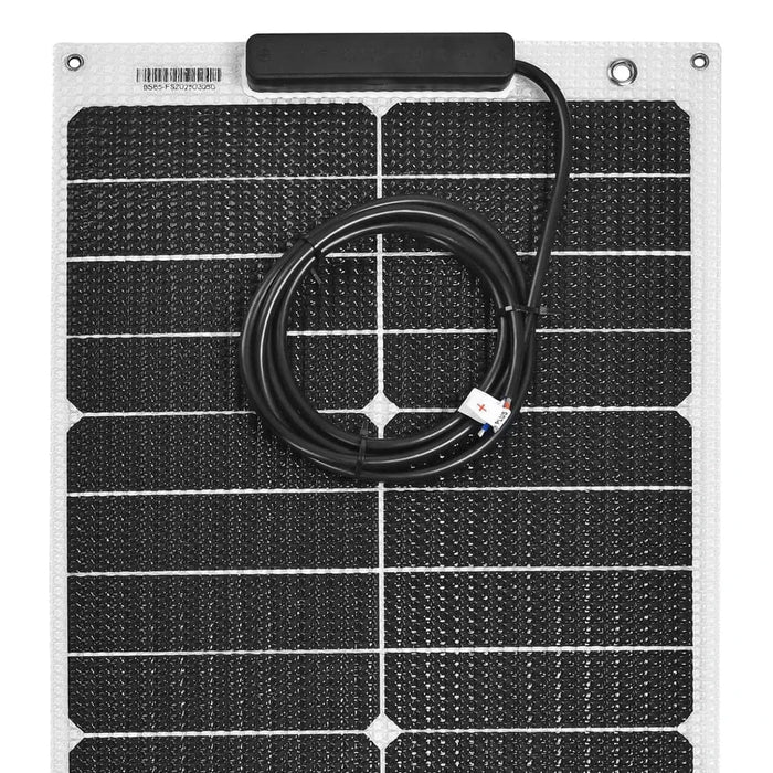 Custom Marine | 65 Watt Walkable Semi Rigid Solar Panel - Sunpower A+ Grade 24.4% Efficient Cells