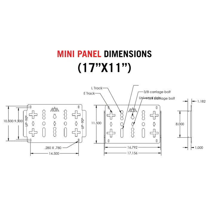 DRIFTR Roof Rack Deck Accessory Panels