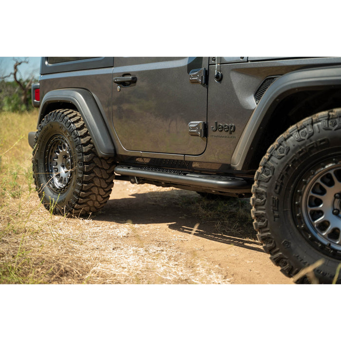 DV8 Offroad | 2-Door Jeep Wrangler JL OE Plus Side Steps