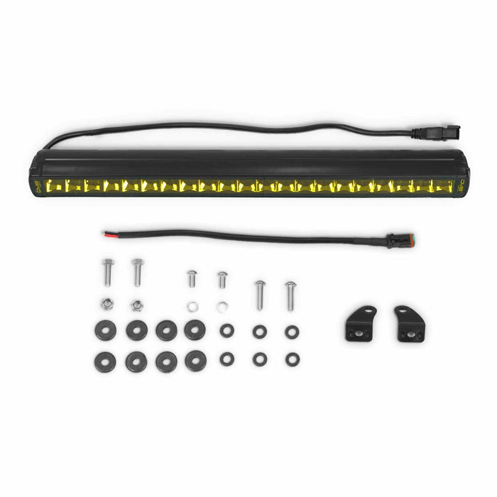 DV8 Offroad | 20-Inch Elite Series Amber LED Light Bar Single Row