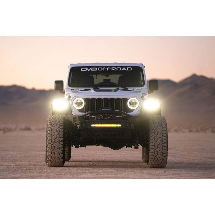 DV8 Offroad | 20-Inch Halo Elite Dual Row Light Bar with Accent Light