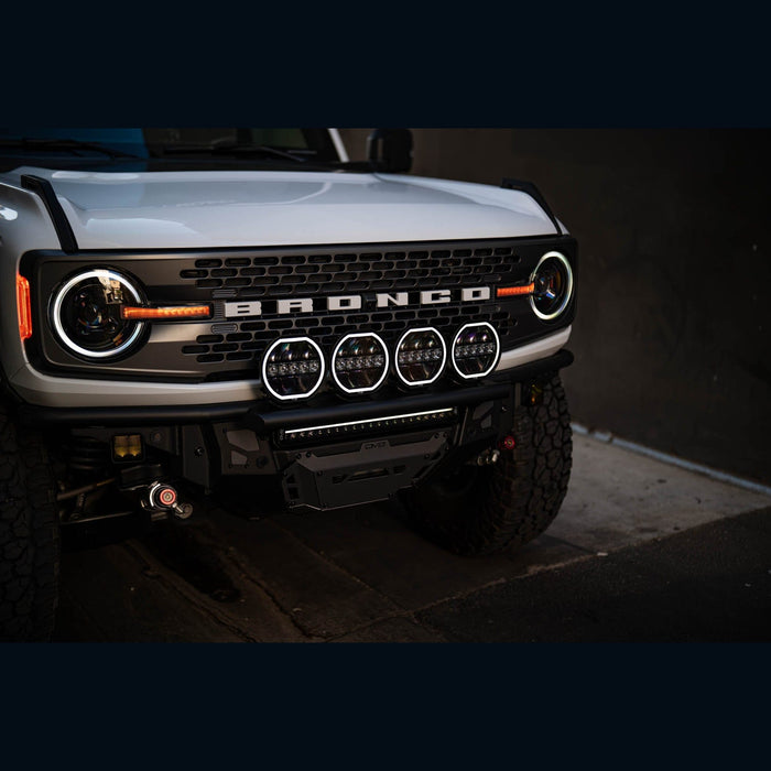 DV8 Offroad | 20-Inch Halo Elite Dual Row Light Bar with Accent Light