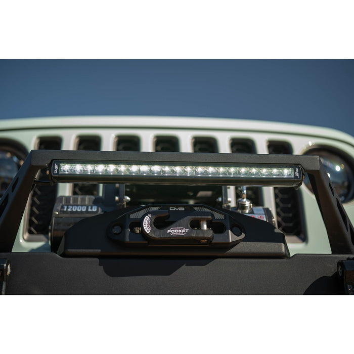 DV8 Offroad | 20-Inch Halo Elite Single Row Light Bar with Accent Light