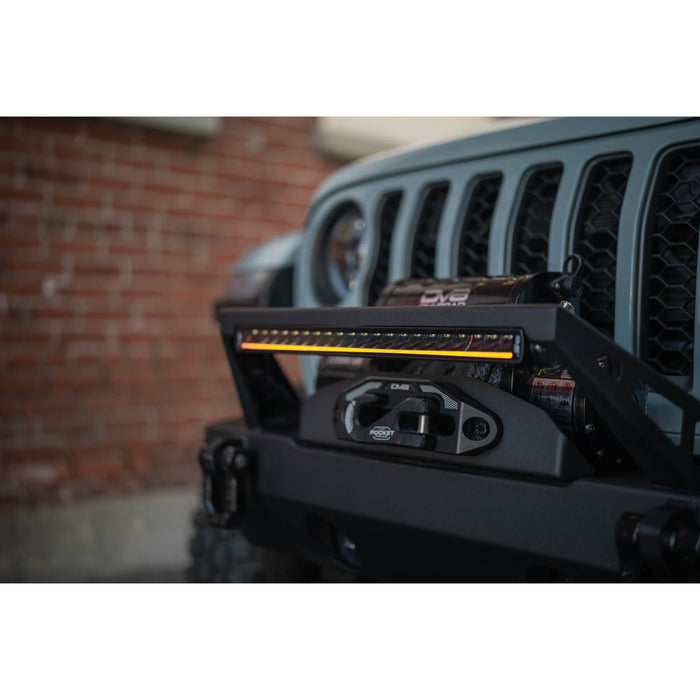 DV8 Offroad | 20-Inch Halo Elite Single Row Light Bar with Accent Light