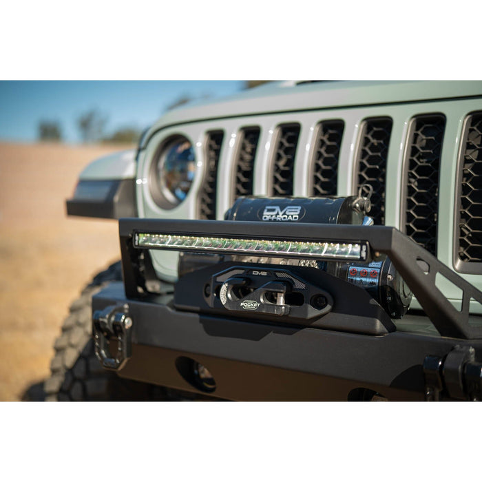 DV8 Offroad | 20-Inch Halo Elite Single Row Light Bar with Accent Light