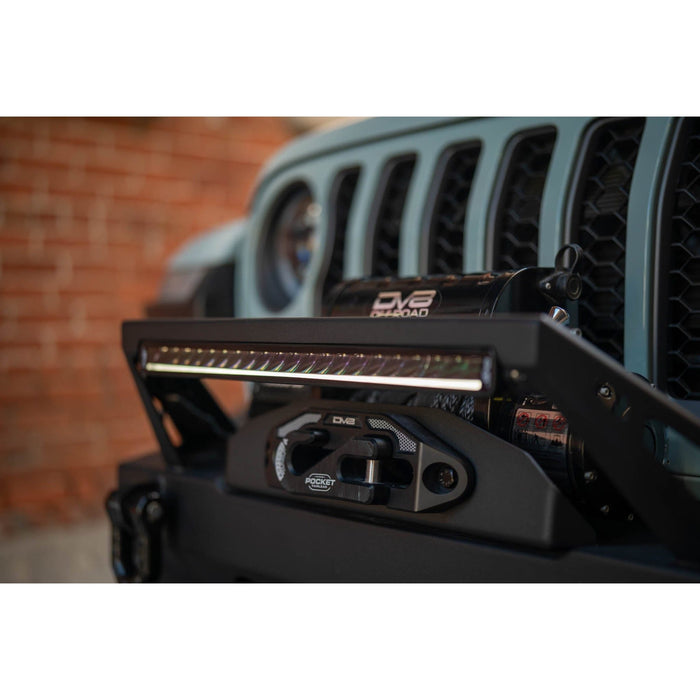 DV8 Offroad | 20-Inch Halo Elite Single Row Light Bar with Accent Light