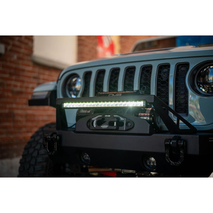 DV8 Offroad | 20-Inch Halo Elite Single Row Light Bar with Accent Light
