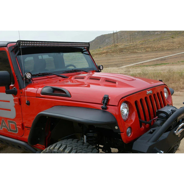 DV8 Offroad | 2007-2018 Jeep JK Heat Dispersion Hood