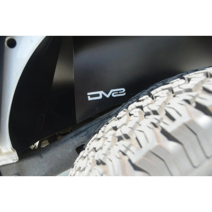 DV8 Offroad | 2007-2018 Jeep JK Rear Inner Fenders | Black