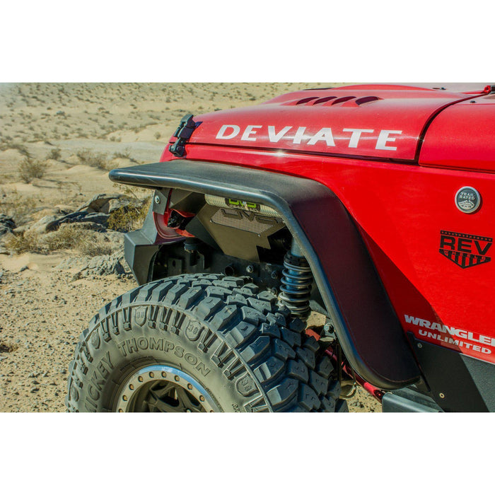 DV8 Offroad | 2007-2018 Jeep JK Wide Fender Flares | Front & Rear