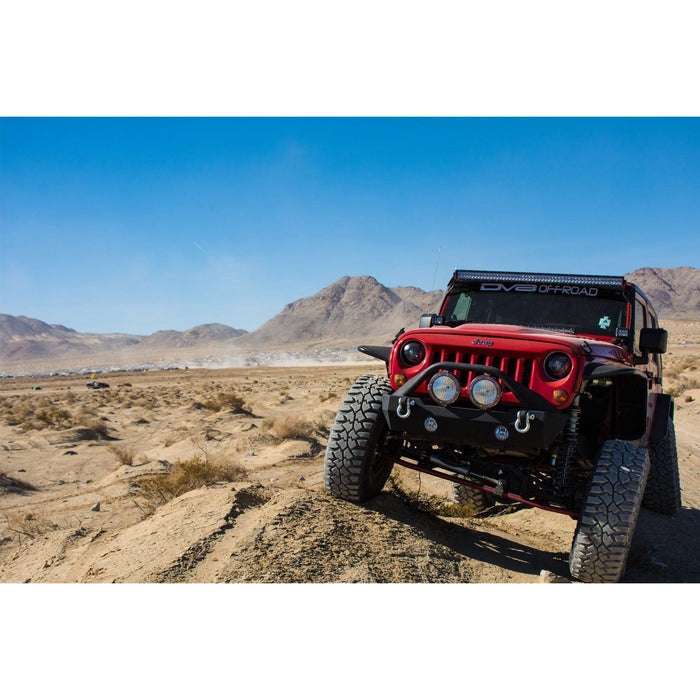 DV8 Offroad | 2007-2018 Jeep JK Wide Fender Flares | Front & Rear