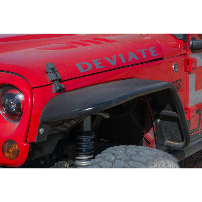 DV8 Offroad | 2007-2018 Jeep JK Wide Fender Flares | Front & Rear