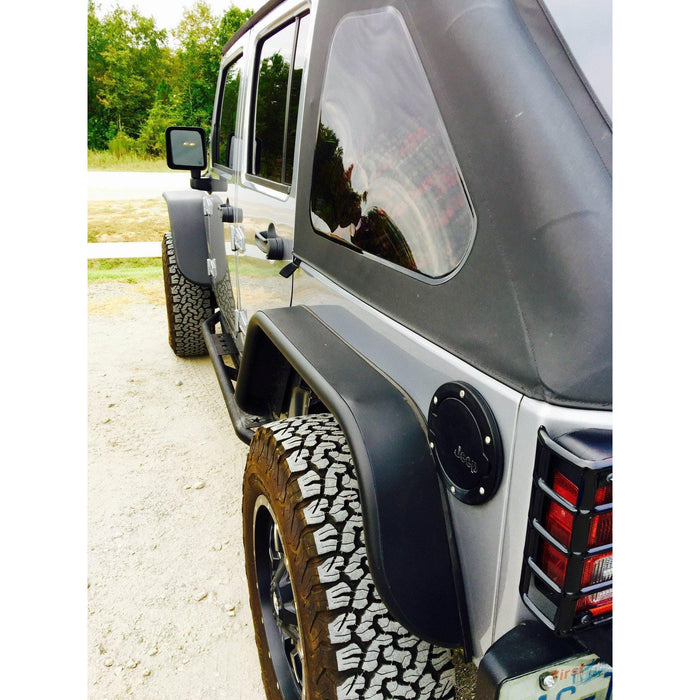 DV8 Offroad | 2007-2018 Jeep JK Wide Fender Flares | Front & Rear