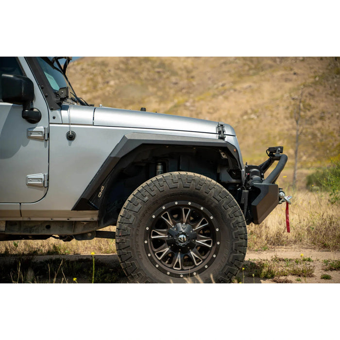 DV8 Offroad | 2007-2018 Jeep Wrangler JK Armor Fender Flares | Front & Rear