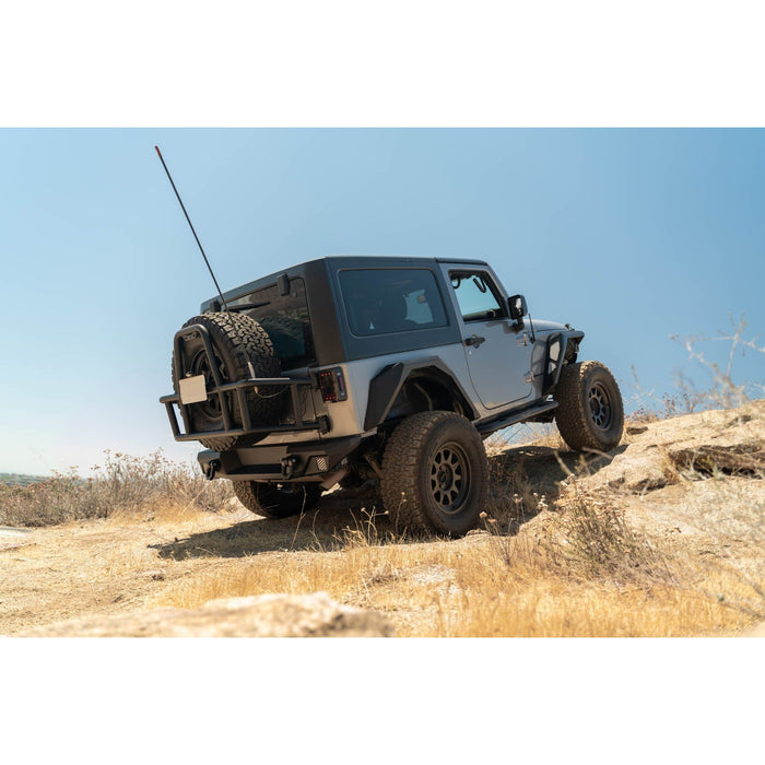 DV8 Offroad | 2007-2018 Jeep Wrangler JK Body Mounted Tire Carrier