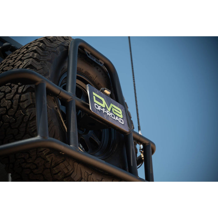 DV8 Offroad | 2007-2018 Jeep Wrangler JK Body Mounted Tire Carrier