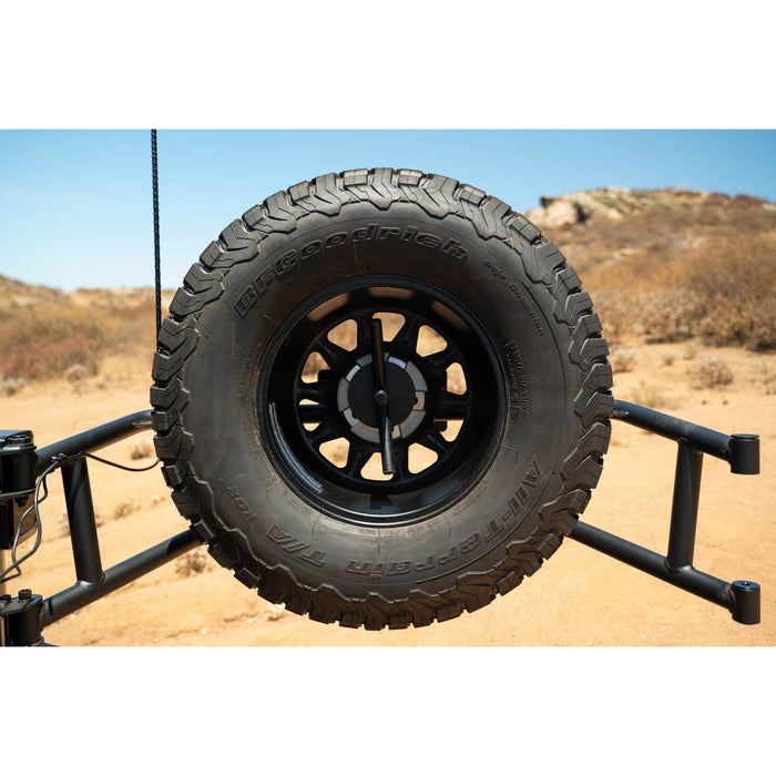 DV8 Offroad | 2007-2018 Jeep Wrangler JK Body Mounted Tire Carrier