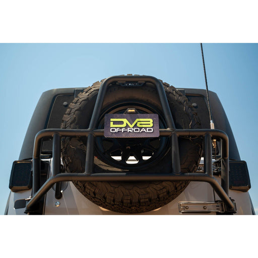 DV8 Offroad | 2007-2018 Jeep Wrangler JK Body Mounted Tire Carrier